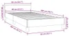vidaXL Rám postele s čelom bez matraca biely 80x200 cm Náhľad obrázku produktu 6