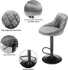 lot de 2 tabourets de bar en velours Tabouret de bistrot Voir les images du produit 7