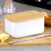 Vilde | Butterdose - Weiß - 14,5 x 9,5 x 7,5 cm - Produktbild-Vorschau 3