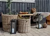 House Nordic Körbe Indo Set 2 runde Körbe aus Kubu-Rattan Produktbild-Vorschau 2