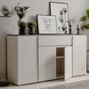 finori Brest 51A Sideboard, Matera / weiß HGL Maß: B x H x Produktbild-Vorschau 10