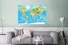 MuchoWow® Poster Weltkarte - Atlas - Farben - Kinder - Produktbild-Vorschau 5