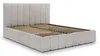 A bed frame with a slatted base, shown from a slightly elevated side angle against a white background. Náhled obrázku produktu