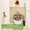 banjado Design WC Sitz Bambus Absenkautomatik - Funky Town Produktbild-Vorschau 5
