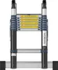 WORHAN® 5m TELESKOPLEITER 2 in 1 ANLEGELEITER KLAPPLEITER Produktbild-Vorschau 1
