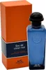 A bottle of Hermes Eau de Citron Noir cologne and its orange and navy box are displayed against a white background. Anteprima dell’immagine prodotto