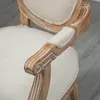 Krzesło do jadalni HOMCOM, krzesło kuchenne z imitacją lnu, Podgląd zdjęcia produktu 4