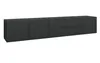 Lowboard Sophia 190 cm schwarz-matt Produktbild-Vorschau 1