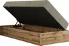 MKS MEBLE Boxspringbett 90x200 WOOD ZERO ohne Kopfteil, mit Produktbild-Vorschau 6