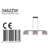 Steinhauer - lampa wisząca - Stang - czarny - len metal - Podgląd zdjęcia produktu 8