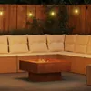 vidaXL Feuerstelle Rostoptik 80 x 80 x 40 cm Produktbild-Vorschau 4