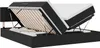 vidaXL Bett mit LED-Lichtleisten Schwarz 180 x 200 cm Samt Produktbild-Vorschau 1