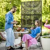 Outsunny Raumteiler 3-teilig 122 x 198 cm Sichtschutz mit Produktbild-Vorschau 2