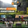 BigDean XXL Bollerwagen pliable avec toit 260L 150kg de Voir les images du produit 4