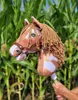 Hobbypferd Großes Premium Steckenpferd - Schecken-Tobiano Produktbild-Vorschau 6