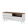 HOMIDEA Meuble TV, meuble bas pour télévision, meuble TV Voir les images du produit 6