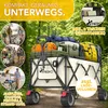 Carrello pieghevole TRESKO® da 215 litri con freno | Anteprima dell’immagine prodotto 3