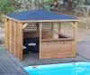 Pool House Blueterm - 3,79 x 3,79 m - Bois Thermochauffé - Voir les images du produit 1