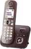 Telefono cordless Panasonic KX-TG6821GA con AB marrone moka Anteprima dell’immagine prodotto 1