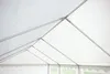 Partyzelt 4x8m - PVC Standard Feuerfest - Grün und Weiß Produktbild-Vorschau 8