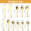 Goldenes Küchenhelfer-Set, 11-teilig, Produktbild-Vorschau 2