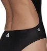 ADIDAS 3 BARS LOGO PRINT Badeanzug / Schwimmanzug schwarz Produktbild-Vorschau 7