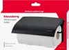 The image shows the packaging of a Klausberg kitchen paper holder. The packaging is red and white with the product displayed prominently. Produktbild-Vorschau