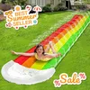 XXL Wasserrutsche mit Sprinkler – 4,8m Rutschbahn für Produktbild-Vorschau 2