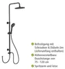 Sistema doccia Watersaving Black Anteprima dell’immagine prodotto 4