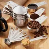 Edelstahl Messbecher + Messlöffel [430] Produktbild-Vorschau 5
