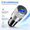 Auto Ladegerät USB-C & USB-A QC 3.1 KFZ Dual Ladeadapter Produktbild-Vorschau 7