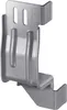 A close-up, studio shot of a metal mounting bracket. Podgląd zdjęcia produktu