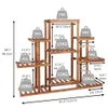 FATIVO Étagère à plantes en bois 115x25x96,5 cm – Support à Voir les images du produit 3