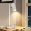 ZMH noční lampička stolní lampa do ložnice bílá - otočná Náhled obrázku produktu 1