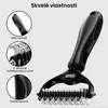 AdroitGoods 2-stranný hrebeň na podsadu pre psov a mačky - Náhľad obrázku produktu 2