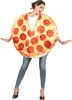 A woman is wearing a pizza costume. Náhled obrázku produktu