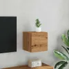 vidaXL TV-Wandschrank Artisan-Eiche 30,5x30x30 cm Produktbild-Vorschau 8