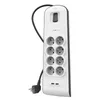 Belkin Surge 8 sockets 2 USB-2.4A BSV804ca2M Weiß 2 m Produktbild-Vorschau 2