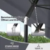 Sekey Sonnenschirm Balkon Rechteckig 200×125 cm Produktbild-Vorschau 6