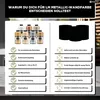 LM-Kreativ Metallic-Wandfarbe 2 l, Champagner Gold – Produktbild-Vorschau 8