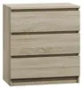 Topeshop M3 SONOMA, Eiche, 3 Schublade(n), Partikelbord, Produktbild-Vorschau 12