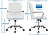 Yaheetech Bürostuhl ergonomischer Schreibtischstuhl, Produktbild-Vorschau 7