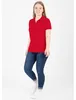 Jako Organic Polo Femme - Rouge Voir les images du produit 6