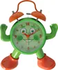A cartoon-like alarm clock with arms and legs, standing against a white background. Produktbild-Vorschau