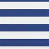 A close-up view of a striped fabric with alternating white and blue stripes. Produktbild-Vorschau