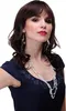 WIG ME UP Wellige halblange Perücke Braun-Mix 5019-2T33 Produktbild-Vorschau 1