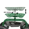 Gartenhocker Rollsitz Gartensitz Fahrbarer Gartenrollsitz Produktbild-Vorschau 5