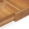 Relaxdays Besteckkasten Bambus, ausziehbar, Besteckeinsatz Produktbild-Vorschau 7