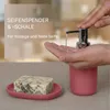 Badset 6-teilig, Badezimmer Zubehörset, Badaccessoires Rot Produktbild-Vorschau 6