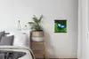 MuchoWow® Textilposter Morpho-Schmetterling 40x40 cm mit Produktbild-Vorschau 3